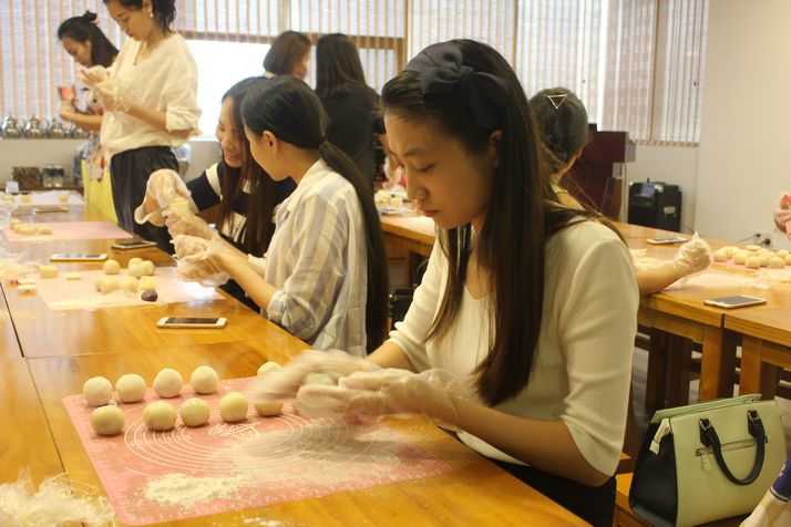 2016年中秋月饼制作课程
